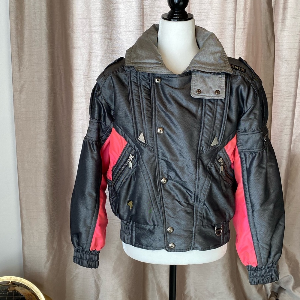 Descente Vintage 80s ski coat jacket